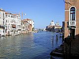 Grand Canvas Paintings - Grand Canal scene